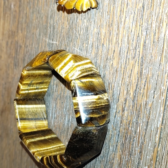 New Tigers Eye Ring and Bracelet - Picture 4 of 8